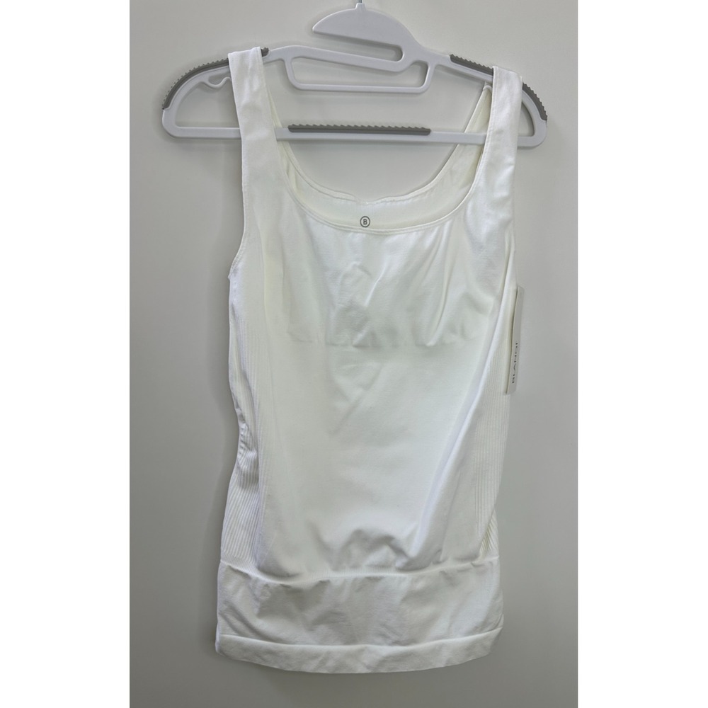 NWT BLANQI Pull Down Postpartum Nursing Support Tank Top Winter White Size Large - Picture 2 of 13